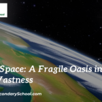 Earth in Space: A Fragile Oasis in the Cosmic Vastness