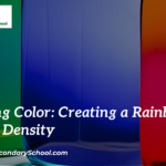 Capturing Color: Creating a Rainbow in a Jar with Density