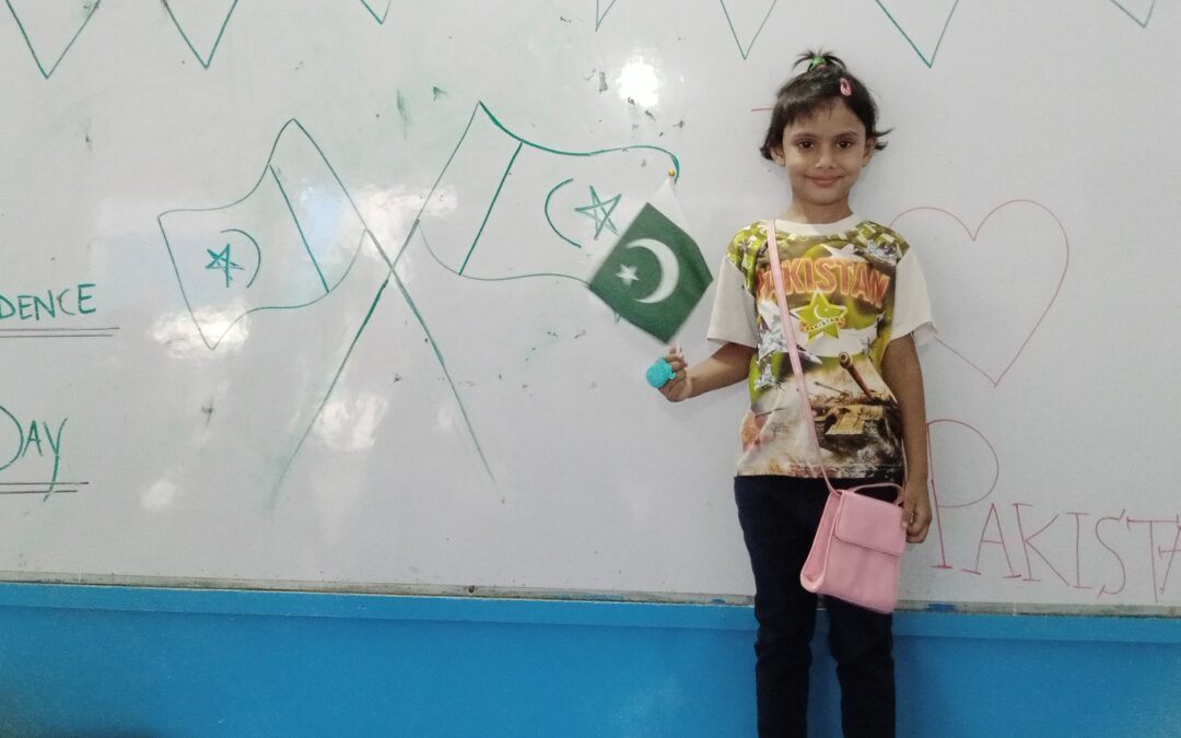 Class KG 1 Celebrating Independence Day 2023