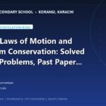 Newton's Laws of Motion and Momentum Conservation: Solved Exemplar Problems, Past Paper Numericals, and Formula Mastery - The Margaret's Secondary School