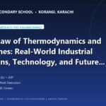 The First Law of Thermodynamics and Heat Engines: Real-World Industrial Applications, Technology, and Future Careers - The Margaret's Secondary School