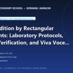 Vector Addition by Rectangular Components: Laboratory Protocols, Practical Verification, and Viva Voce Preparation - The Margaret's Secondary School
